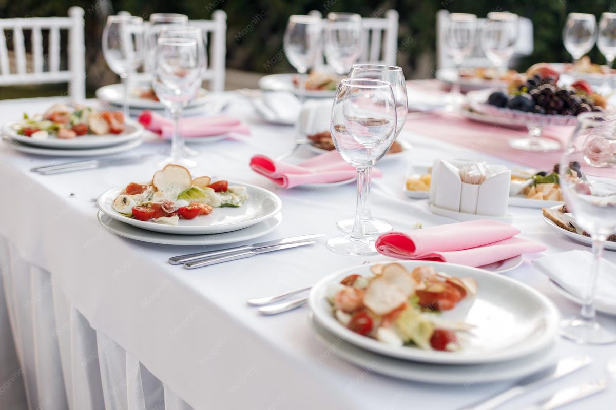 Empresa especializada en catering y organización de eventos para clientes corporativos y particulares